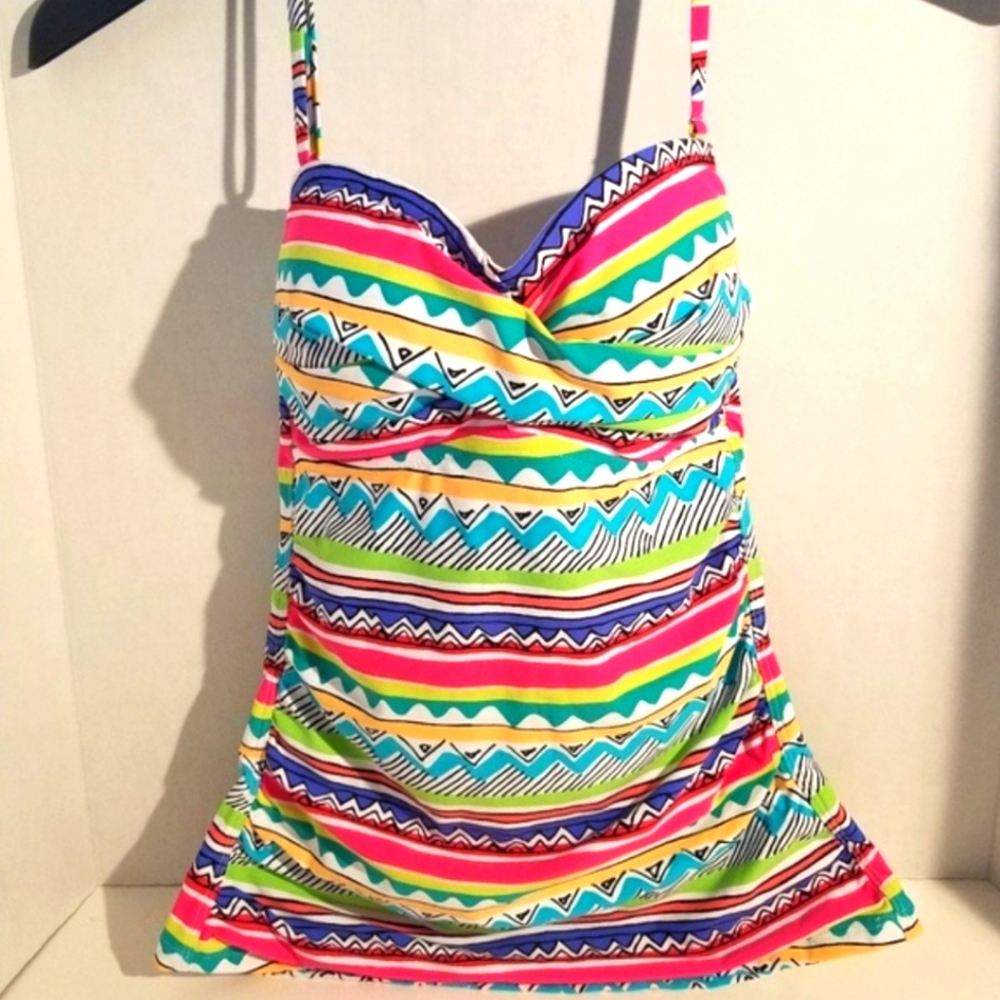 Anne Cole Signature Tankini Top Size S